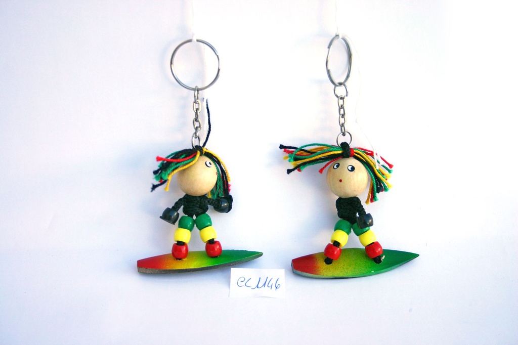 PORTACHIAVE OMINO RATA SU SURF CM 6*7 