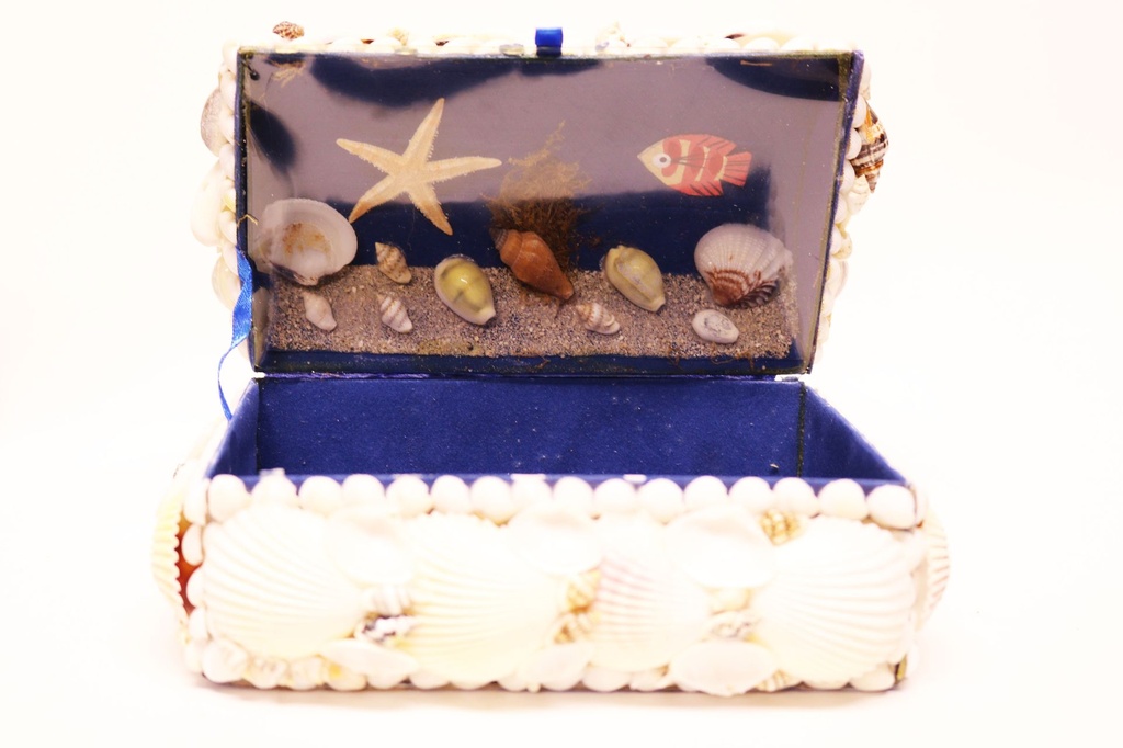 BAULETTO CONCH C/ACQUARIO GRA CM 15*12.5 