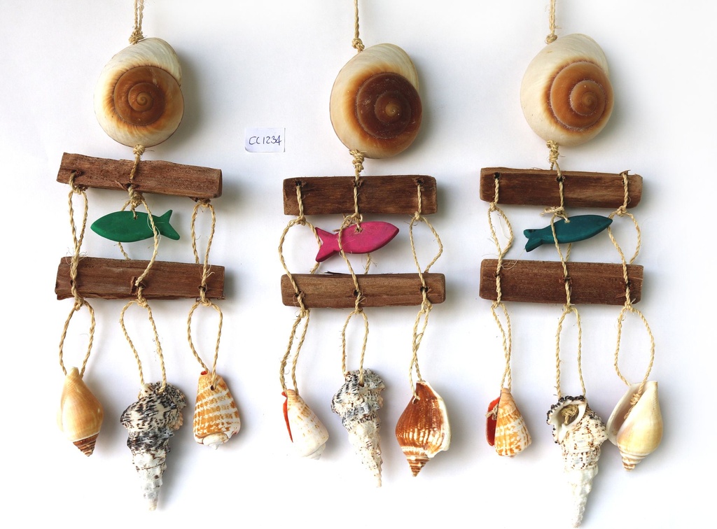 SCACCIAPENSIERI RYSOTTA CON LEGNETTI CONCH E PESCE 