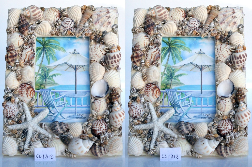 PORTAFOTO CONCHIGLIA CM 15*19 CM 