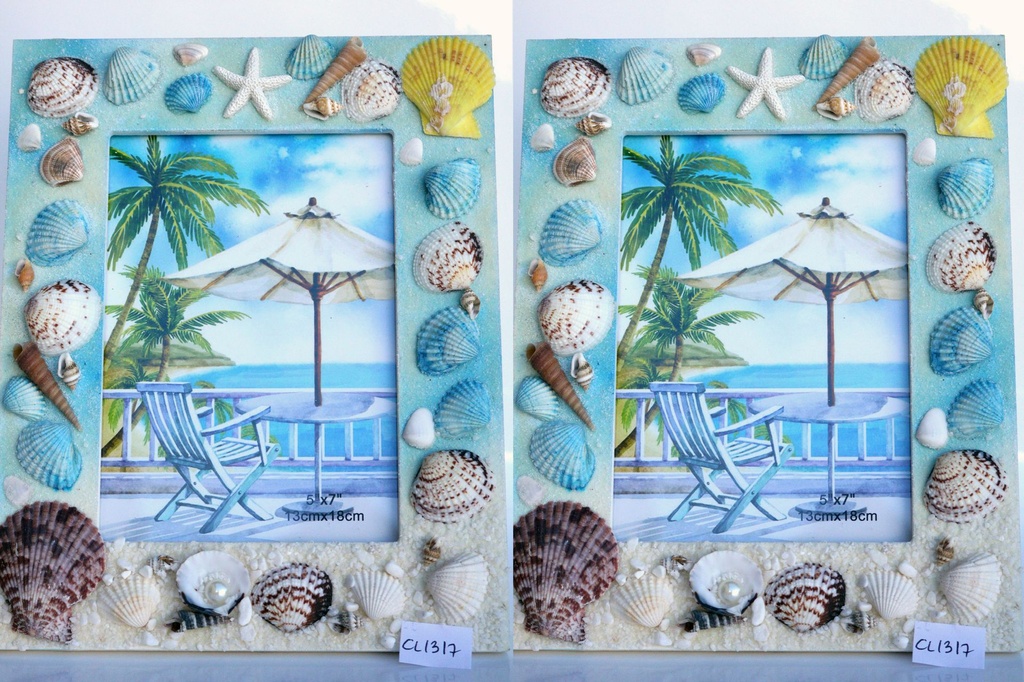 PORTAFOTO CONCHIGLIA CM 19*25 CM 