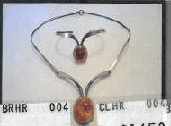 COLLANA  RAME E CONCHIGLIA 