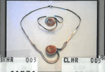 COLLANA  RAME E CONCHIGLIA 