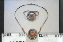 COLLANA  RAME E CONCHIGLIA 