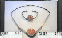 COLLANA  RAME E CONCHIGLIA 