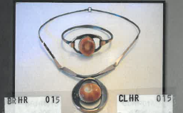 COLLANA  RAME E CONCHIGLIA 