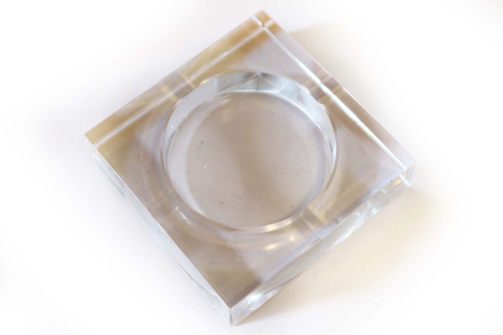 POSACENERE CRISTALLO QUADRATO 