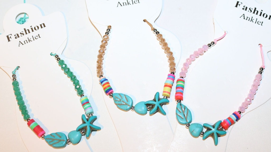 CAVIGLIERE COLORI ASS. STELLA    +  FOGLIA 