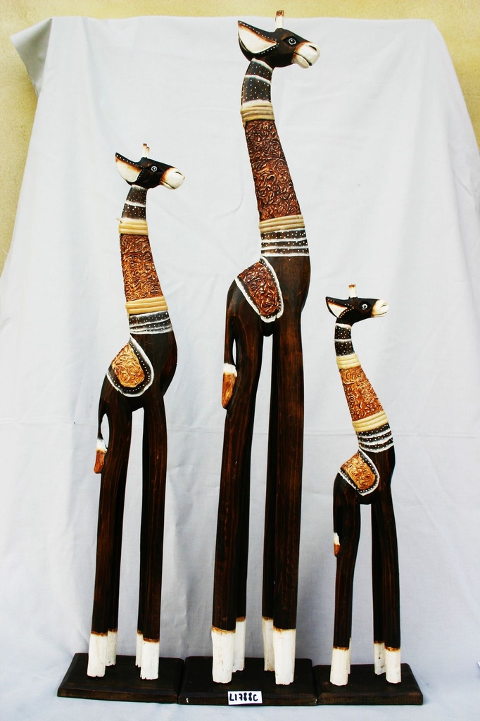 SET GIRAFFA COLLO INCISO 60-80-100 cm. 