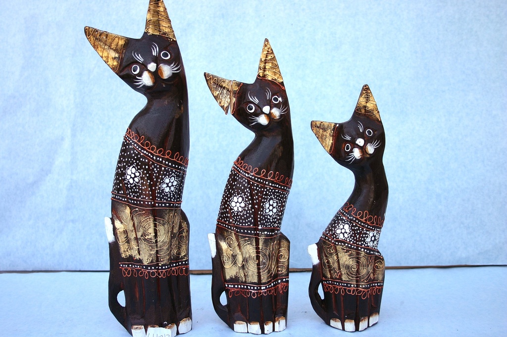 GATTI LEGNO SET 3 CM 25-30-35 COL ASS 