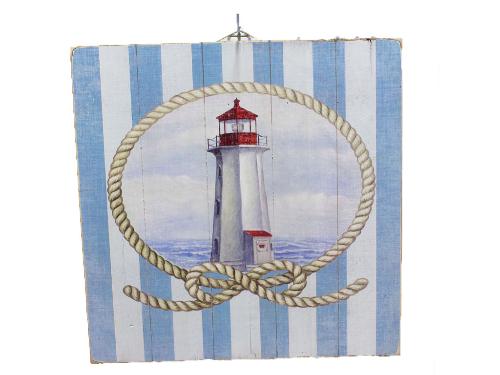 TAVOLETTE LEGNO C/DEC FARO 40*40*2.5 CM 