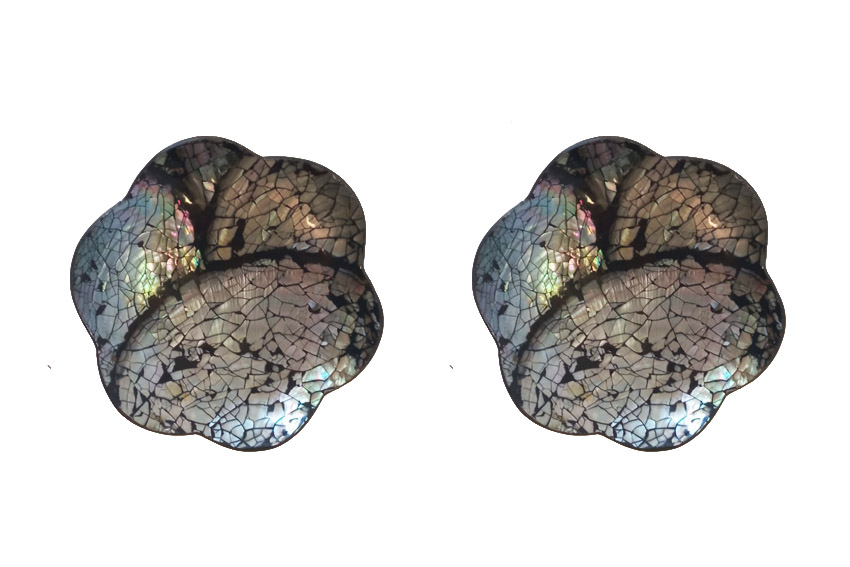 CIOTOLINA CONCH LAM. PAUA SHELL FIORE CM 10.5 