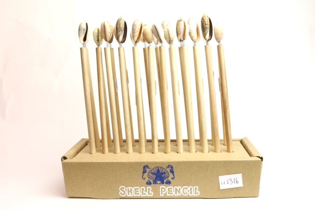 MATITA LEGNO C/CONCHIGLIA IN DISPL. BOX DA 24PCS 