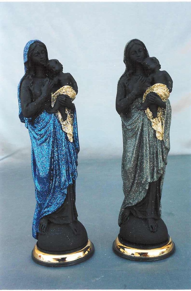 MADONNA C/BAMBINO RESINA 