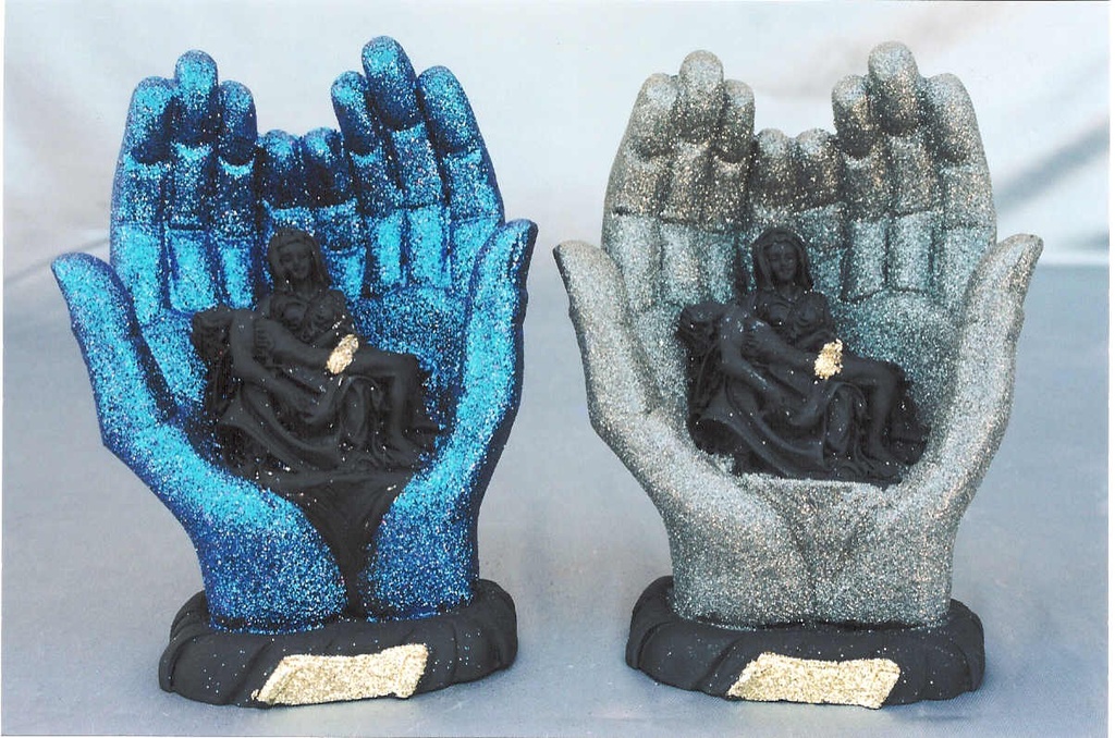 MANI PIETA' RESINA 