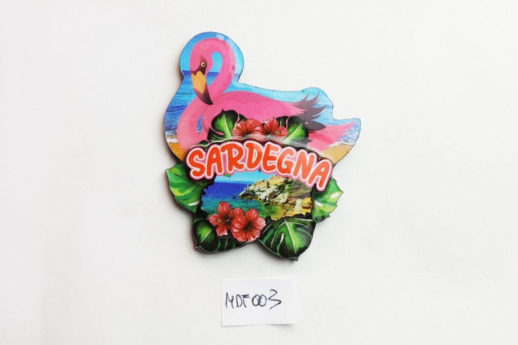 MAGNETE FENICOTTERO SARDEGNA MDF 