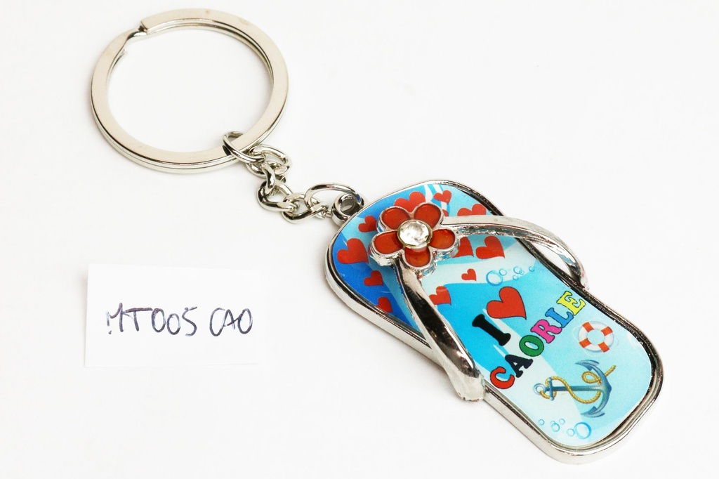 PORTACHIAVI METALLO CIABATTINA CAORLE 