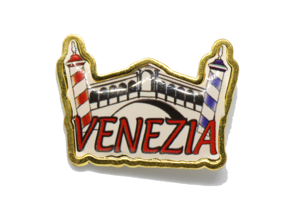 SPILLA METALLO RIALTO VENEZIA 2.2*2.5 CM 