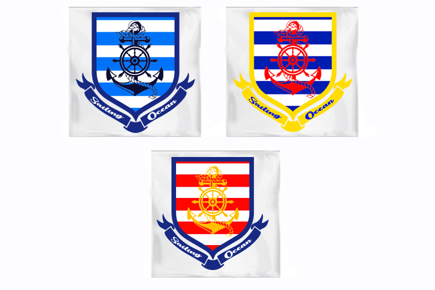 PATCH SCUDETTO A RIGHE 