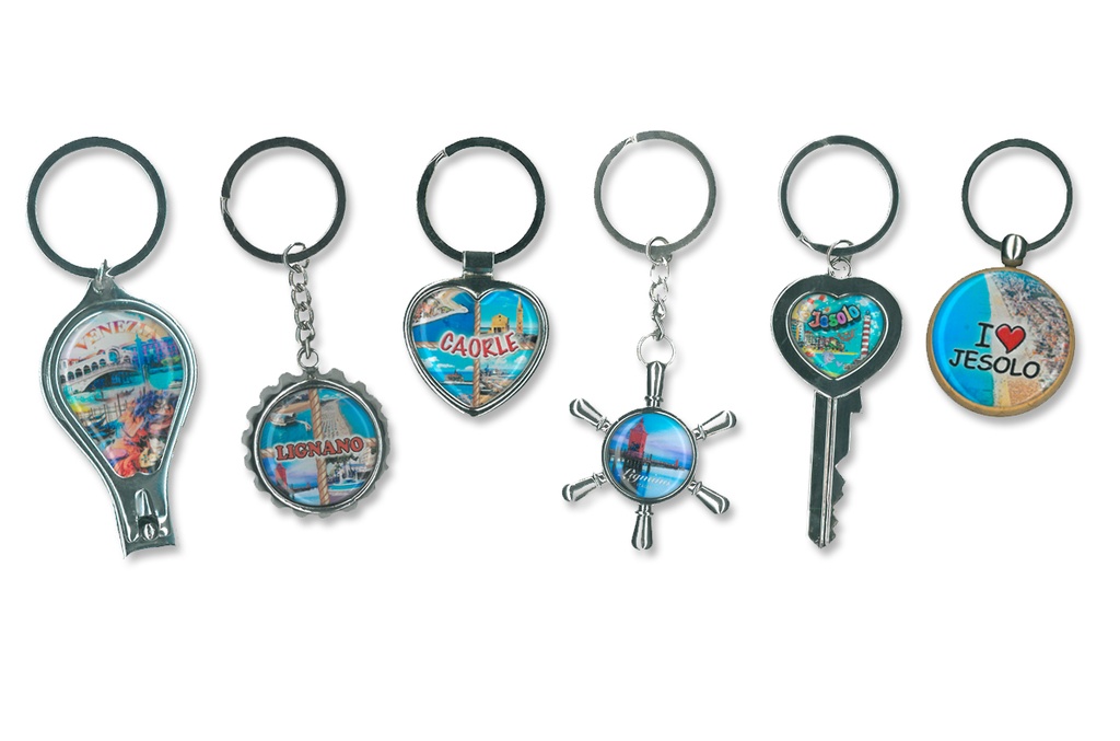 PORTACHIAVE MET. CUORE DA PERS. 