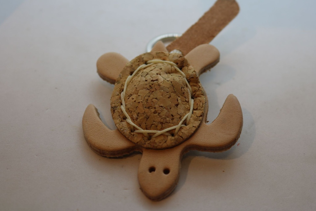 PORTACHIAVI TARTARUGA SUGHERO 