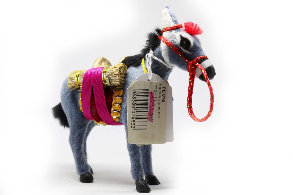 ASINI STOFFA 2 COL ASS 15 CM 