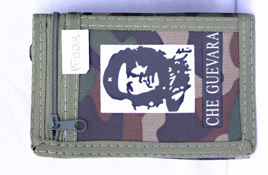 PORTAFOGLI STOFFA A STRAPPO CHE GUEVARA MILITARE 