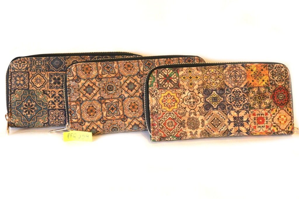 PORTAFOGLIO SUGHERO C/CUORI 8*19 CM 