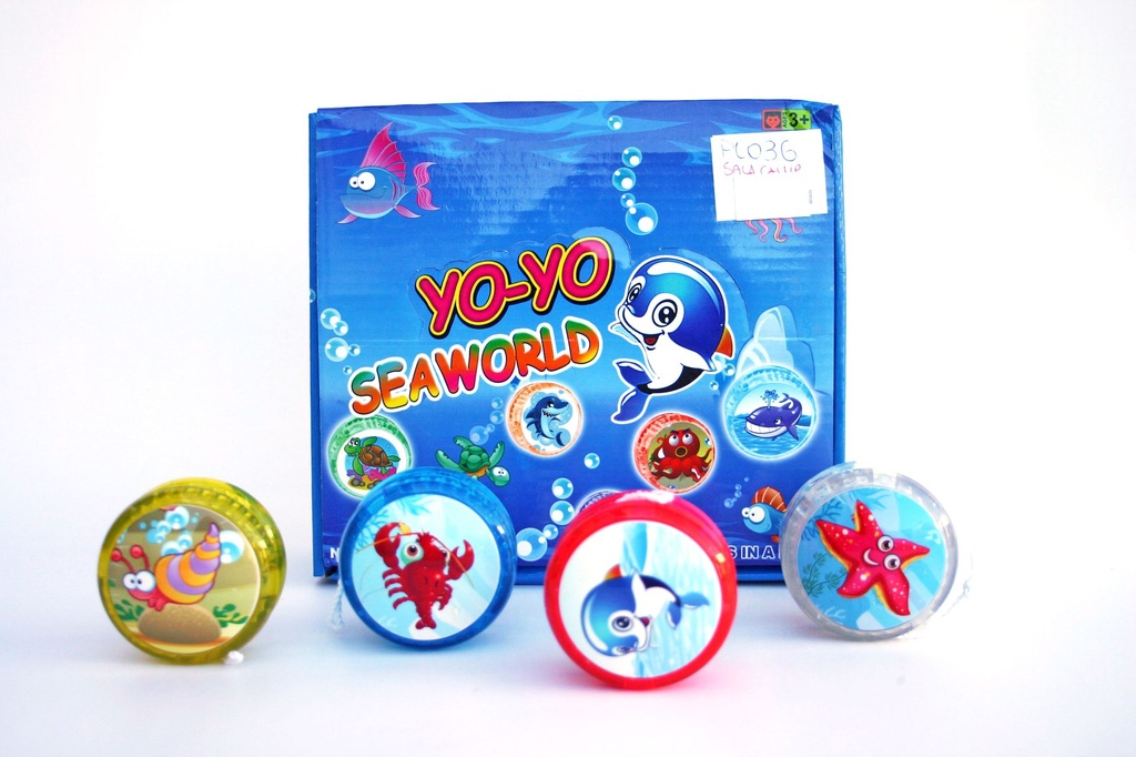 YO-YO PLASTICA DISEGNI E COLORI ASS 