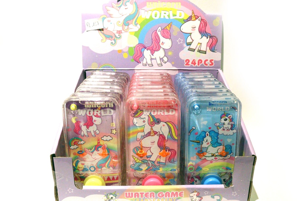 GIOCHI PLASTICA C/ACQUA QUADRATI 24 PZ/CONF