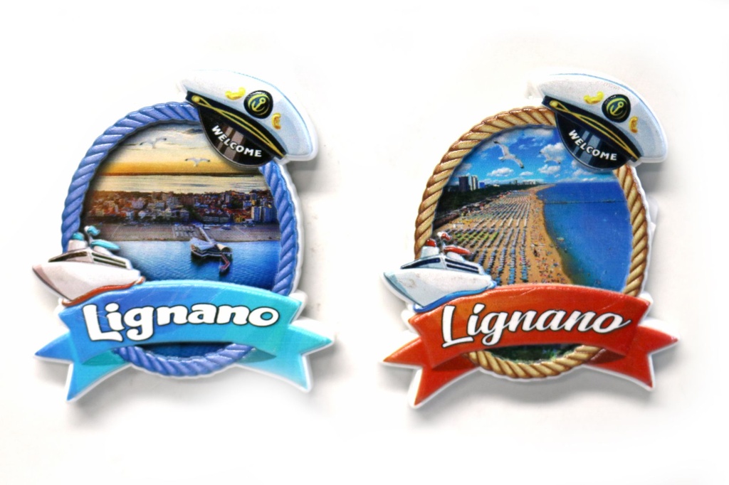 MAGNETE PLASTICA CAPPELLO LIGNANO 