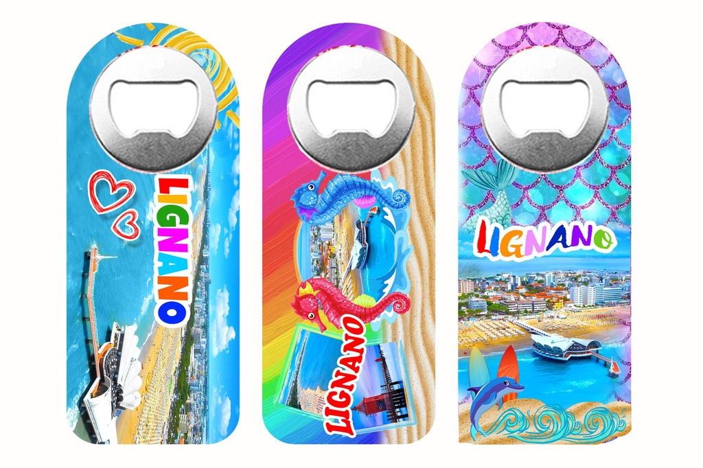 MAGNETE APRIBOTTIGLIA LIGNANO 3 MOD ASS 
