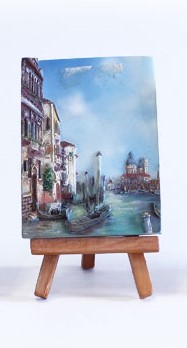 VEDUTA RES. 3"X4" VENEZIA c/PONTE 