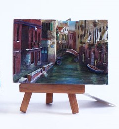 VEDUTA RES.3"X4" VENEZIA CASA ROSSA 