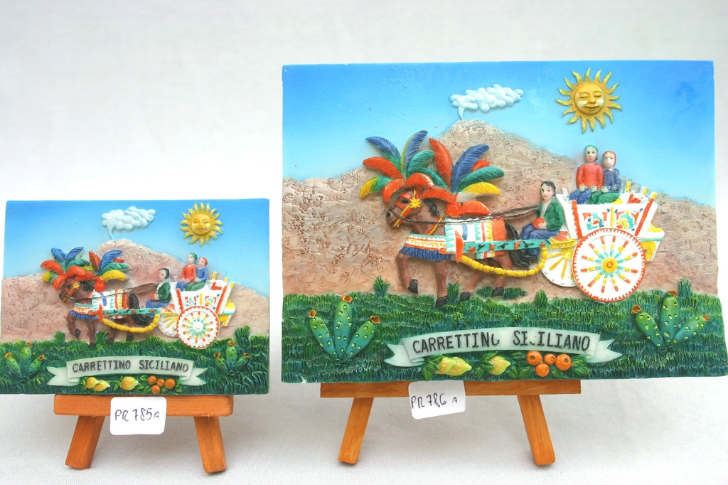 VEDUTA RESINA SU TRESP.3x4 CARRETTINO S. 