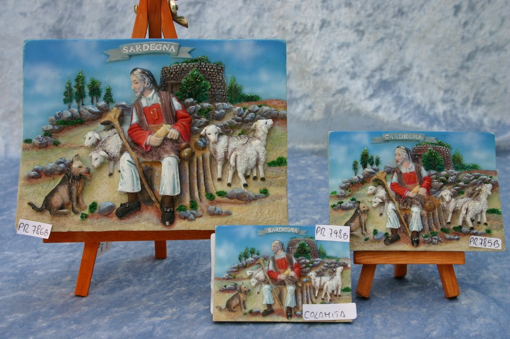 VEDUTA RESINA SU TRESP.3x4 PASTORE 