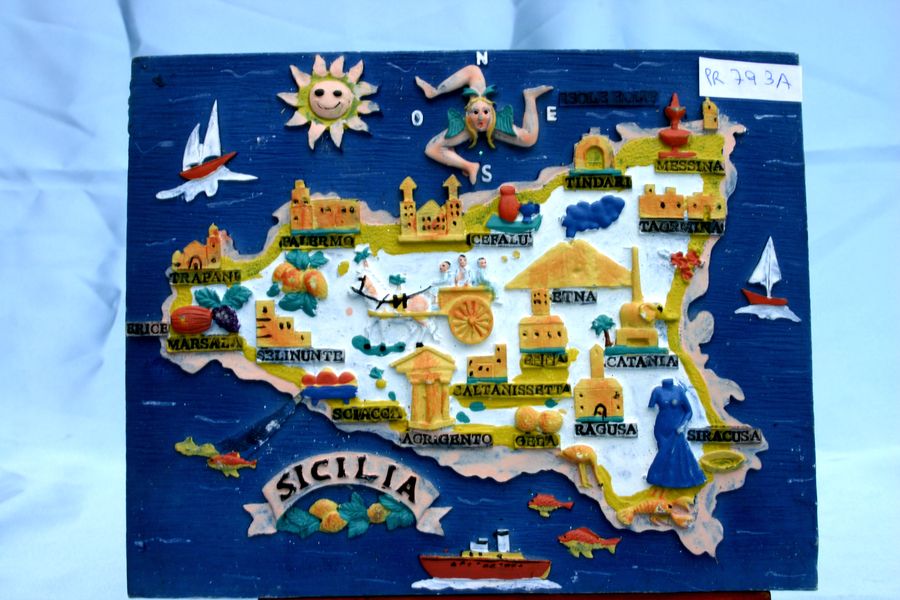 VEDUTA RESINA SU TRESPOLO SICILIA 8x10 