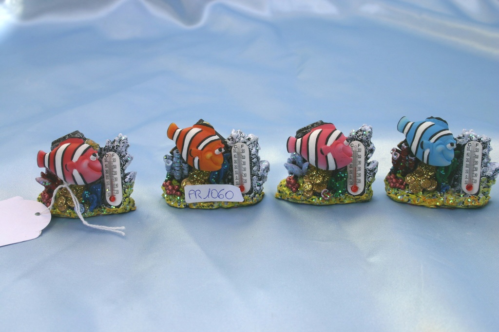 PESCE PAGLIACCIO RESINA c/TERMOM. 4 MOD 