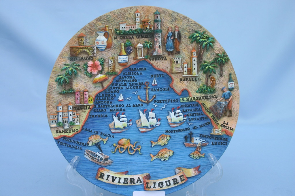 PIATTO RESINA Ã¸ 4" RIVIERA LIGURE 