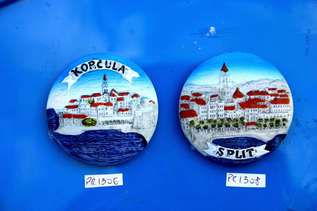 MAGNETE RESINA TONDO SPLIT CROAZIA 