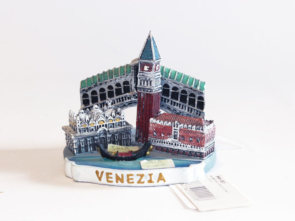 MIX MONUMENTI VENEZIA RESINA 9,5x9cm 