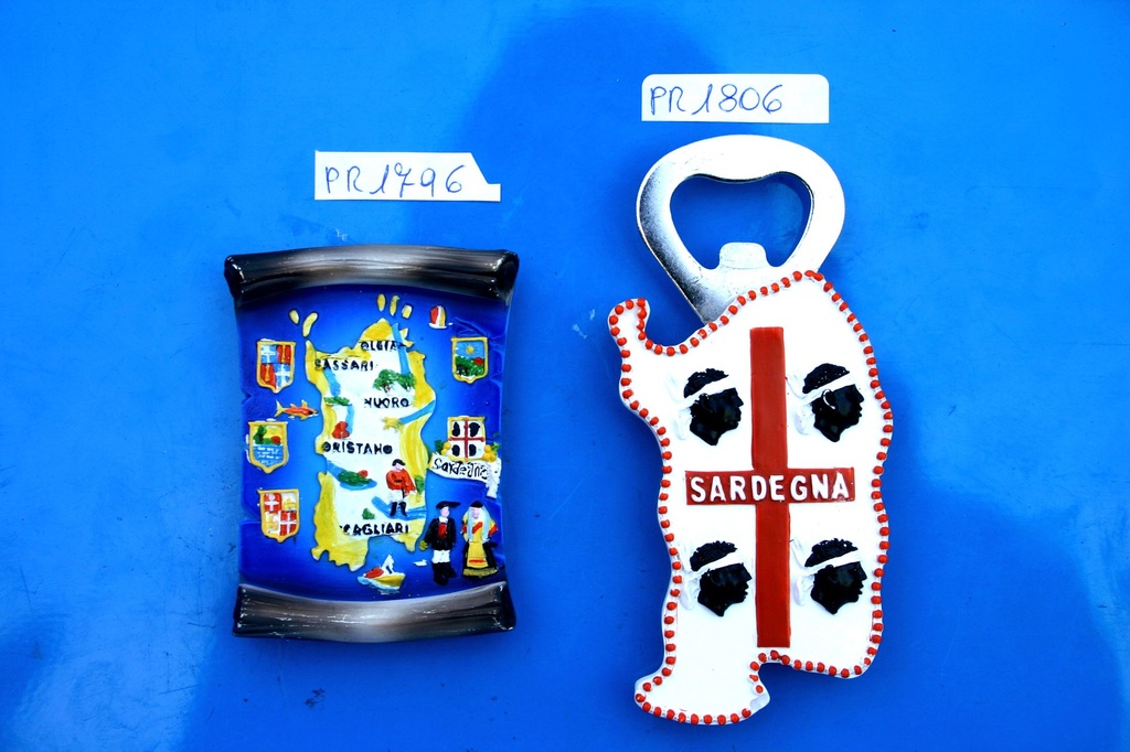 MAGNETE RES.ISOLA APRIBOTTIGLIE "SARDEGNA 4 MORI" 