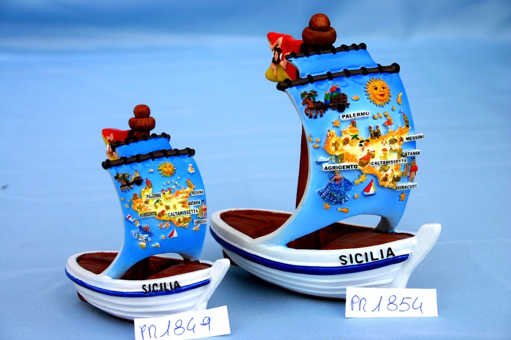 BARCA RESINA MEDIA SICILIA CM 12 