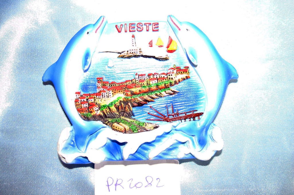 MAGNETE DUE DELFINI RESINA VIESTE 