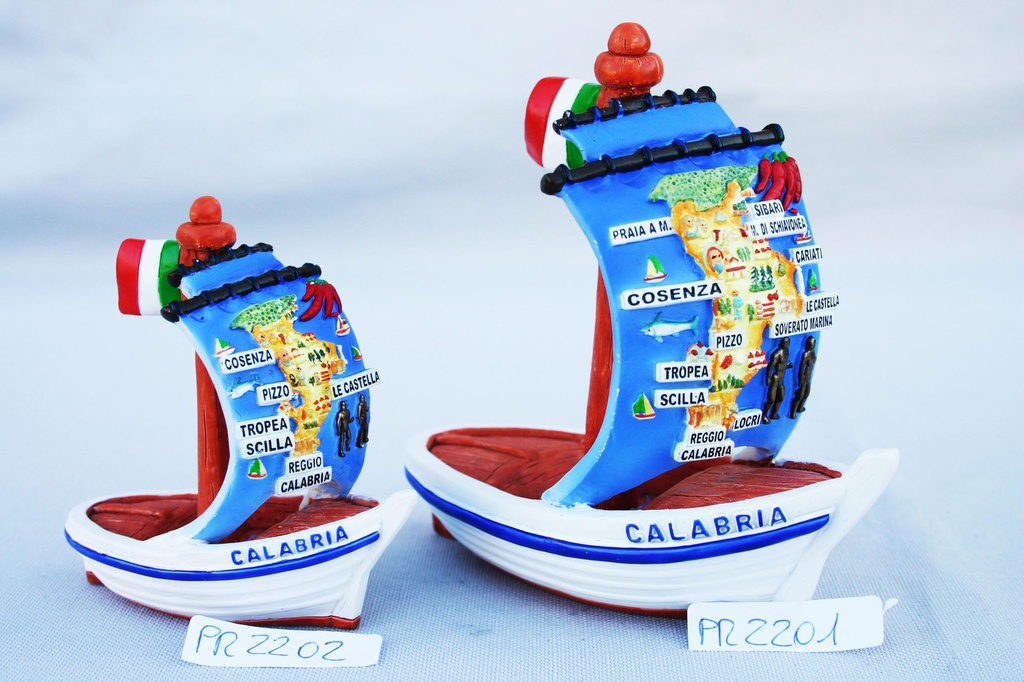 BARCA RESINA PICCOLA CALABRIA CM 8,5 