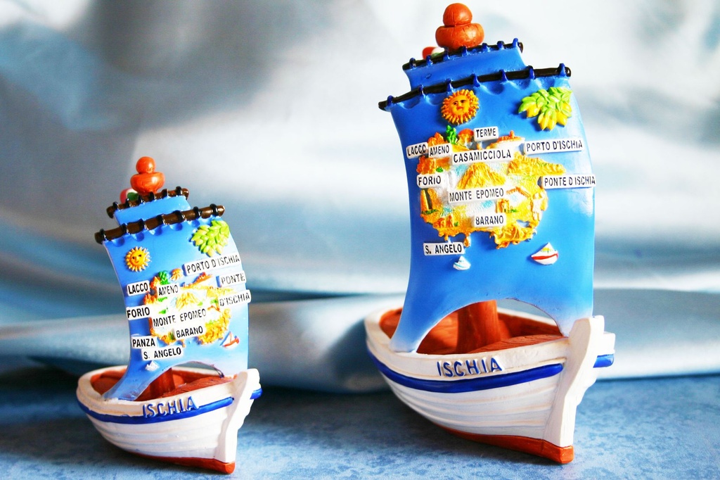 BARCA RESINA PICCOLA ISCHIA CM 8,5 