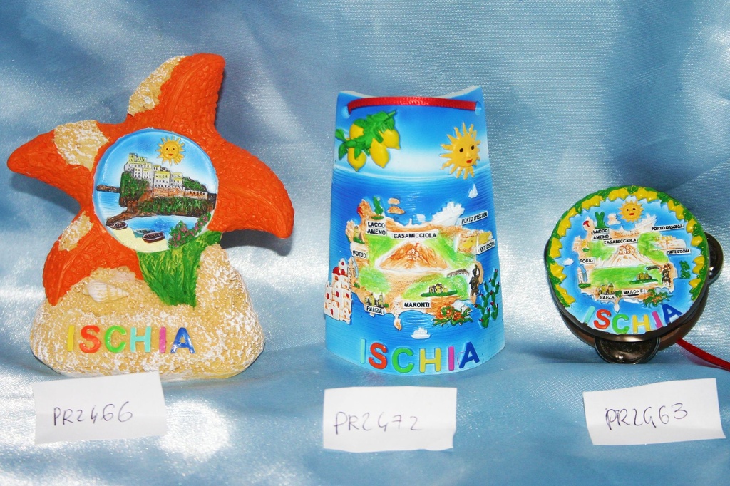 TEGOLA D'APP.RESINA VEDUTA ISCHIA MAPPA 