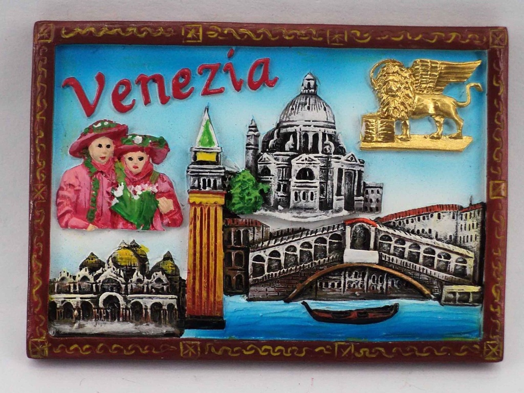 MAGNETE RESINA CORNICE VENEZIA 