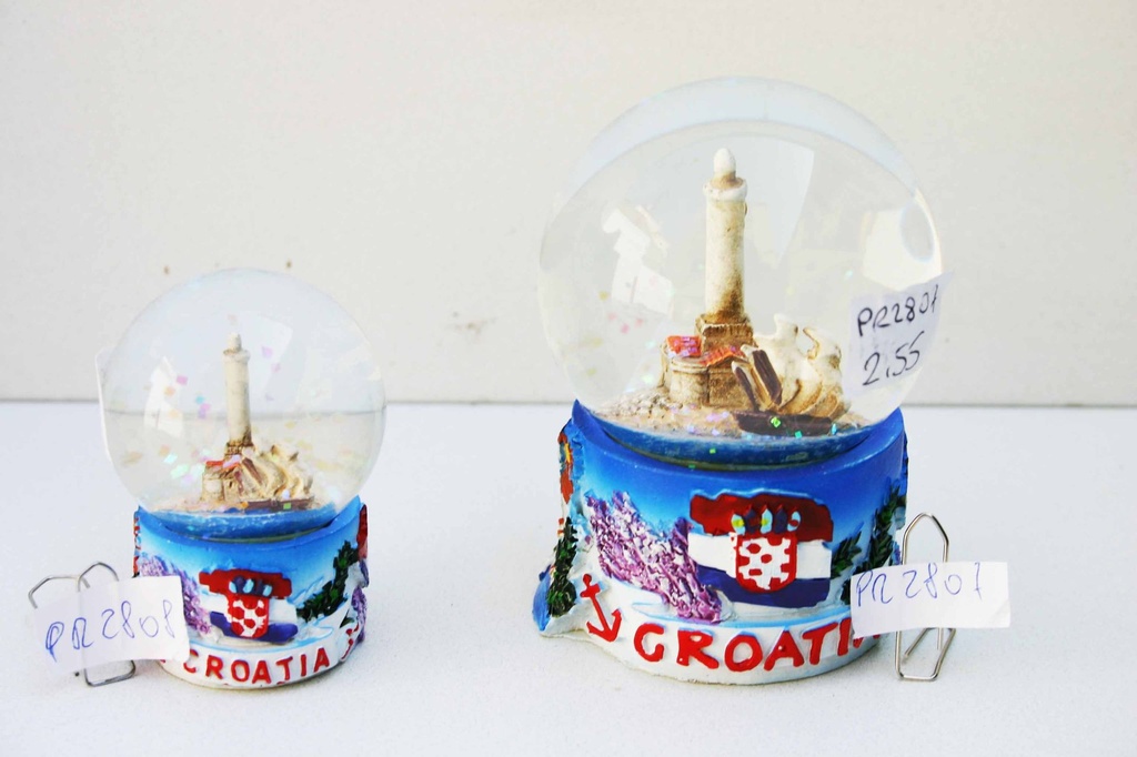 BOLLA NEVE VETRO B/RES. PIC CROATIA 