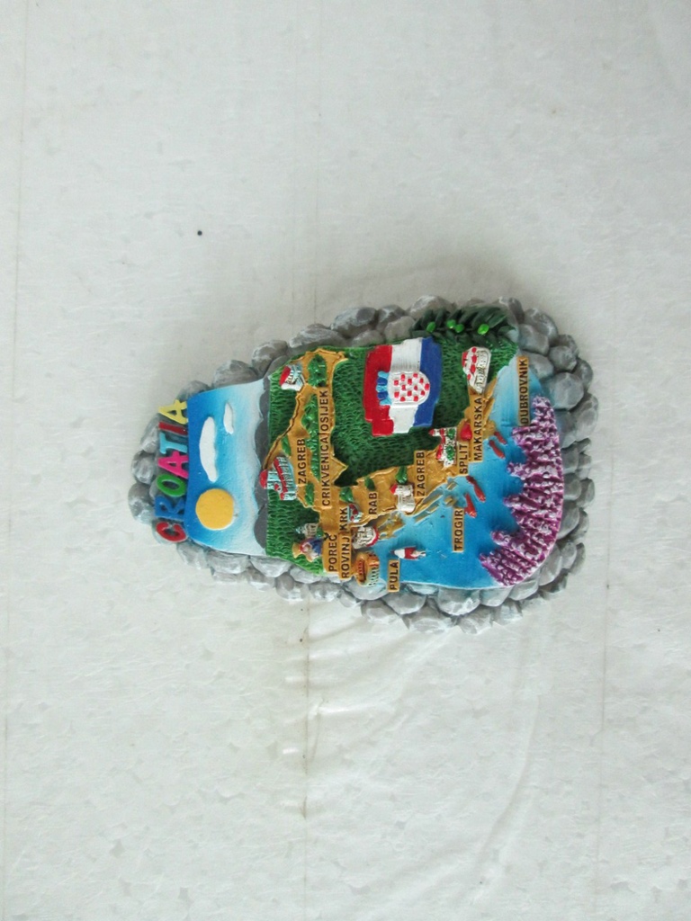 MAGNETE RESINA PIETRA CROATIA MAPPA 